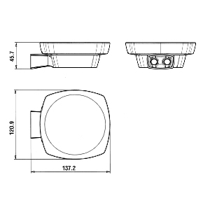 Чертеж Мыльница Paini Lady 89CR021VR