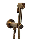 Гигиенический душ Bossini Paloma Brass Mixer Set E37005B.022 со смесителем, античная бронза