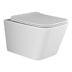 Подвесной унитаз Ceramica Nova Metric CN3007 с сиденьем