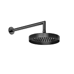 Верхний душ Gessi Anello 63448#707 матовый черный металл