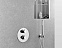 Комплект смесителей Paffoni Light KITZLIQ018CR006, с гигиеническим душем