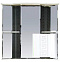 Шкаф зеркальный Misty Олимпия П-Оли02060-012УгП, белый