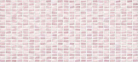 Фоновая плитка для стены Cersanit Pudra 44x20 PDG073, Розовый