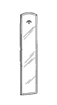 Зеркало Eurodesign Hilton PG22 22х109h