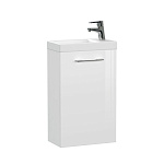 Тумба с раковиной Cersanit Lara 40 64228 со смесителем и сифоном