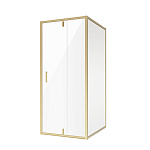 Душевой уголок Niagara Nova 100x110 NG-43-10AG-A110G холодное золото