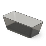 Отдельностоящая ванна Dea Design Modern 170х78х58 DD8603 1700 R4 smoky black