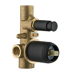 Внутренняя часть смесителя Plumberia Selection Ixo INT0036NO черный матовый