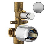 Внутренняя часть смесителя Plumberia Selection Ixo INT0036CS хром брашированный