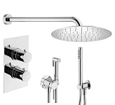Душевой комплект Plumberia Selection Ixo KITZXOT18QCR с термостатом