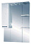 Шкаф зеркальный Misty Флори Э-Флр04090-011СвП, белая эмаль прав.