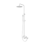 Душевая стойка Cezares Leaf LEAF-CVDA-23-BIO белый