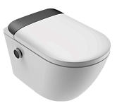 Подвесной унитаз-биде Smartflow Smart SMF3017T-WH с крышкой-сиденьем