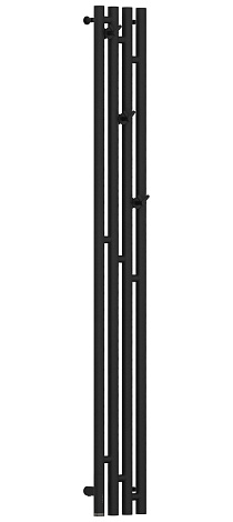 Полотенцесушитель электрический Сунержа Кантата 3.0 150x15.9 15-5846-1516 черный