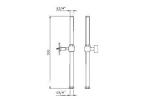 Удлинитель для душевой стойки Nicolazzi 5606 CR