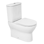 Чаша напольного унитаза Belbagno Energia BB8134CPR/SC с сиденьем