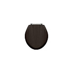 Сиденье для унитаза Devon&Devon Blues SEDILE, цвет Deep Black/хром