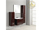 Комплект мебели Акватон Валенсия 75 (1A123601VA340) гранат (Тумба+раковина+зеркало)