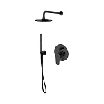 Душевой комплект Gattoni H2Omix7000 KTH715/PDNO черный матовый