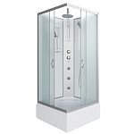 Душевая кабина Niagara Classic 90x90 NG-1108-14BKTG серебро