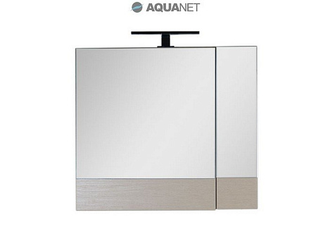 Шкаф-зеркало Aquanet Нота 75 (158857) светлый дуб