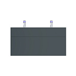 Тумба под раковину AM.PM Inspire V2.0 M50AFHX1203GM 120 см графит матовый