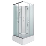 Душевая кабина Niagara Classic 90x90 NG-1108-14BK серебро