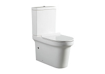 Чаша напольного унитаза Aquanet Rimless Nova BL-101N-TPT-A с сиденьем