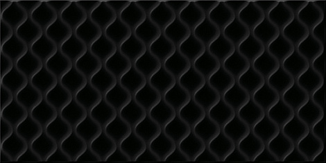 Фоновая плитка для стены Cersanit Deco 59,8x29,8 DEL232, Черный