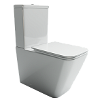 Чаша напольного унитаза Ceramica Nova Cubic CN1803-B с сиденьем