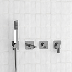 Душевой комплект WasserKRAFT Weida A3151.268.270.271.087.103 хром