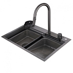 Кухонная мойка Abber Wasser Kreis 68 AF2194NG никель