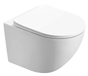 Подвесной унитаз Azario Morano AZ-450W с сиденьем