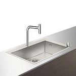 Кухонная комбинация hansgrohe C71-F660-08 43202800 сталь