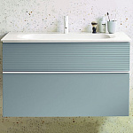Тумба с раковиной Burgbad Fiumo 120 SFXN122F3957FOT55G0223C0001*1 голубой матовый