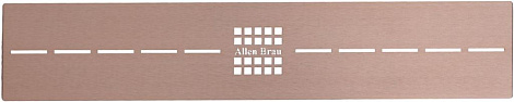 Решетка душевого трапа Allen Brau Infinity 8.210N5-60 медь браш