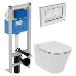 Комплект с инсталляцией Ideal Standard ProSys™ + Connect air E212801